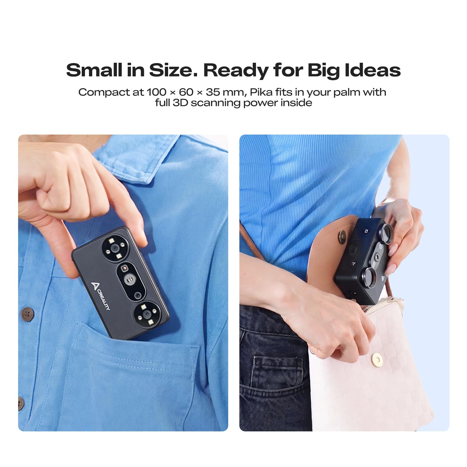 Creality Pika 3D Portable AI Scanner for 3D Printing Creality Pika 3D Portable AI Scanner for 3D Printing